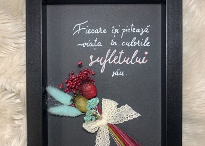Grace's Gift Shop - Tablouri decorate cu flori și plante uscate