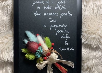 Grace's Gift Shop - Tablouri decorate cu flori și plante uscate