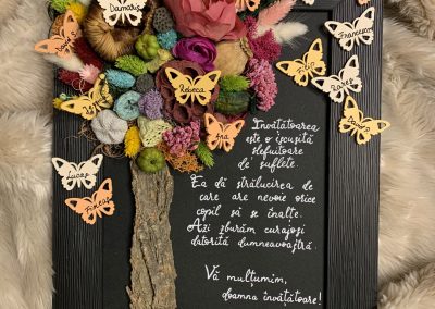Grace's Gift Shop - Tablouri decorate cu flori și plante uscate