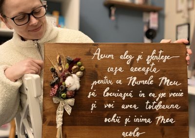 Grace's Gift Shop - Tablouri decorate cu flori și plante uscate