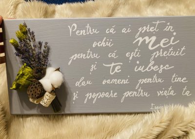 Grace's Gift Shop - Tablouri decorate cu flori și plante uscate