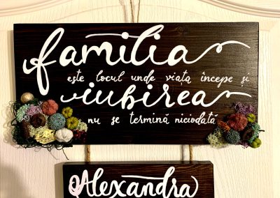 Grace's Gift Shop - Tablouri decorate cu flori și plante uscate