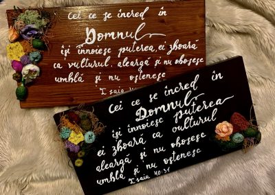 Grace's Gift Shop - Tablouri decorate cu flori și plante uscate