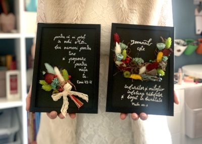 Grace's Gift Shop - Tablouri decorate cu flori și plante uscate