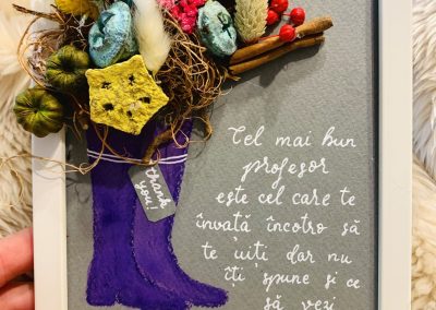 Grace's Gift Shop - Tablouri decorate cu flori și plante uscate