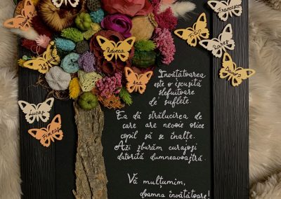 Grace's Gift Shop - Tablouri decorate cu flori și plante uscate