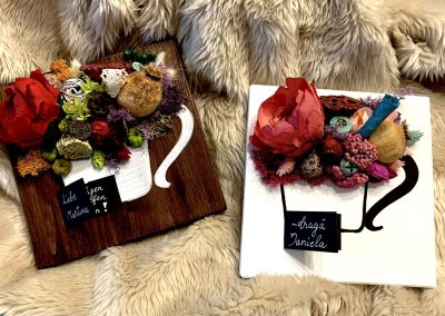 Grace's Gift Shop - Tablouri decorate cu flori și plante uscate