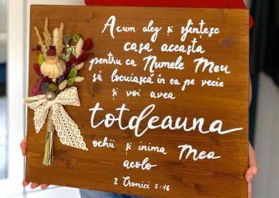 Grace's Gift Shop - Tablouri decorate cu flori și plante uscate