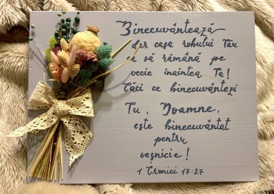 Grace's Gift Shop - Tablouri decorate cu flori și plante uscate