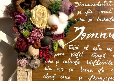 Grace's Gift Shop - Tablouri decorate cu flori și plante uscate
