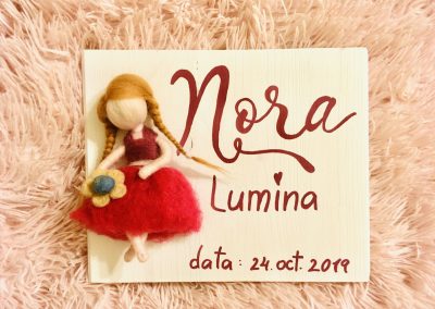 Grace's Gift Shop - Tablouri decorate cu lână împâslită - omuleți individuali