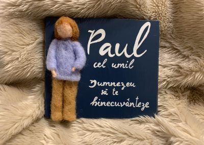 Grace's Gift Shop - Tablouri decorate cu lână împâslită - omuleți individuali