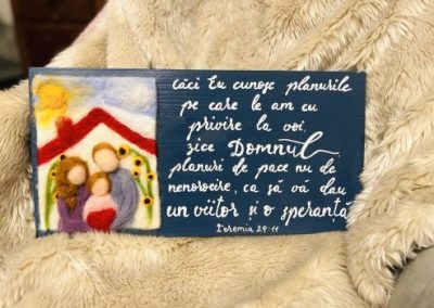 Grace's Gift Shop - Tablouri decorate cu lână împâslită - reproducere poză