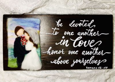 Grace's Gift Shop - Tablouri decorate cu lână împâslită - reproducere poză