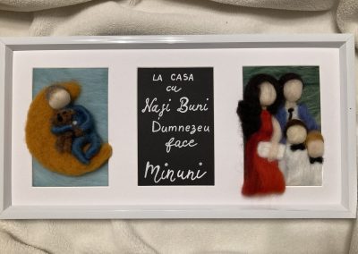 Grace's Gift Shop - Tablouri decorate cu lână împâslită - reproducere poză