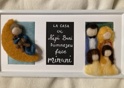 Grace's Gift Shop - Tablouri decorate cu lână împâslită - reproducere poză