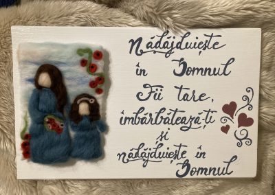 Grace's Gift Shop - Tablouri decorate cu lână împâslită - reproducere poză