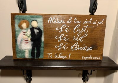 Grace's Gift Shop - Tablouri decorate cu lână împâslită - reproducere poză