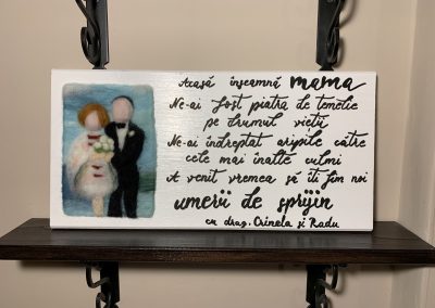 Grace's Gift Shop - Tablouri decorate cu lână împâslită - reproducere poză
