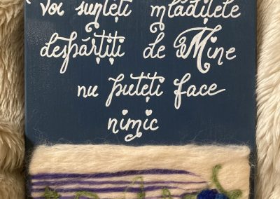Grace's Gift Shop - Tablouri decorate cu lână împâslită - reproducere poză
