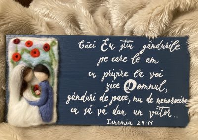 Grace's Gift Shop - Tablouri decorate cu lână împâslită - reproducere poză