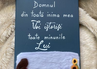 Grace's Gift Shop - Tablouri decorate cu lână împâslită - reproducere poză