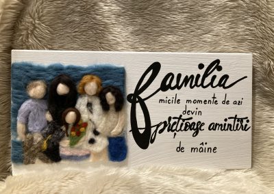 Grace's Gift Shop - Tablouri decorate cu lână împâslită - reproducere poză