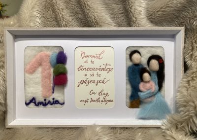 Grace's Gift Shop - Tablouri decorate cu lână împâslită - reproducere poză