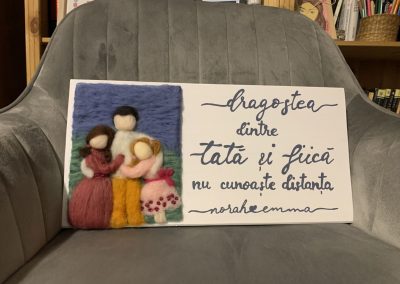 Grace's Gift Shop - Tablouri decorate cu lână împâslită - reproducere poză