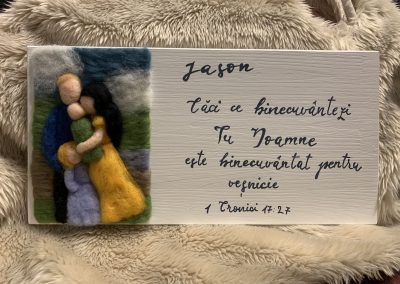 Grace's Gift Shop - Tablouri decorate cu lână împâslită - reproducere poză