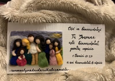 Grace's Gift Shop - Tablouri decorate cu lână împâslită - reproducere poză