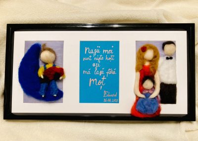 Grace's Gift Shop - Tablouri decorate cu lână împâslită - reproducere poză