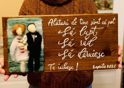 Grace's Gift Shop - Tablouri decorate cu lână împâslită - reproducere poză