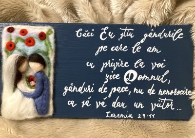 Grace's Gift Shop - Tablouri decorate cu lână împâslită - reproducere poză