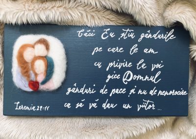Grace's Gift Shop - Tablouri decorate cu lână împâslită - reproducere poză
