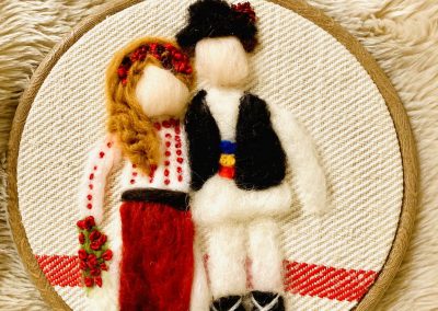 Grace's Gift Shop - Tablouri decorate cu lână împâslită - reproducere poză