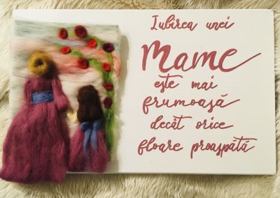 Grace's Gift Shop - Tablouri decorate cu lână împâslită - reproducere poză