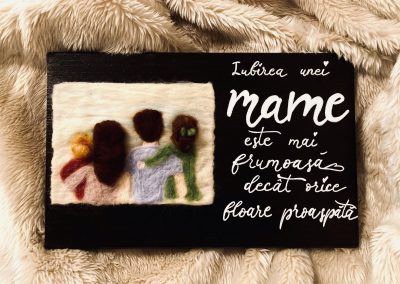 Grace's Gift Shop - Tablouri decorate cu lână împâslită - reproducere poză