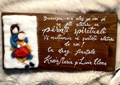 Grace's Gift Shop - Tablouri decorate cu lână împâslită - reproducere poză
