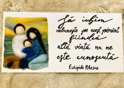 Grace's Gift Shop - Tablouri decorate cu lână împâslită - reproducere poză