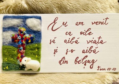 Grace's Gift Shop - Tablouri decorate cu lână împâslită - reproducere poză