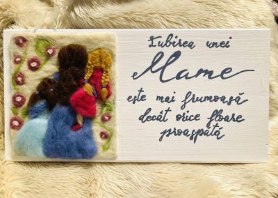 Grace's Gift Shop - Tablouri decorate cu lână împâslită - reproducere poză