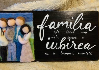 Grace's Gift Shop - Tablouri decorate cu lână împâslită - reproducere poză