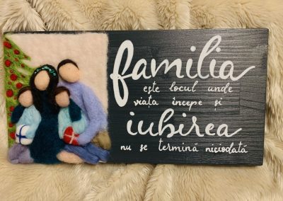 Grace's Gift Shop - Tablouri decorate cu lână împâslită - reproducere poză