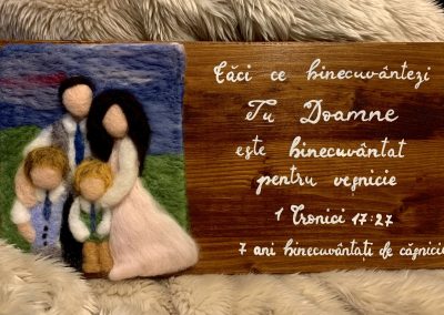 Grace's Gift Shop - Tablouri decorate cu lână împâslită - reproducere poză