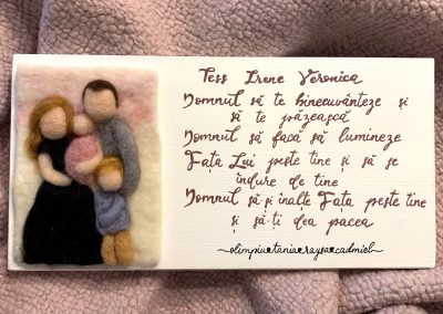 Grace's Gift Shop - Tablouri decorate cu lână împâslită - reproducere poză
