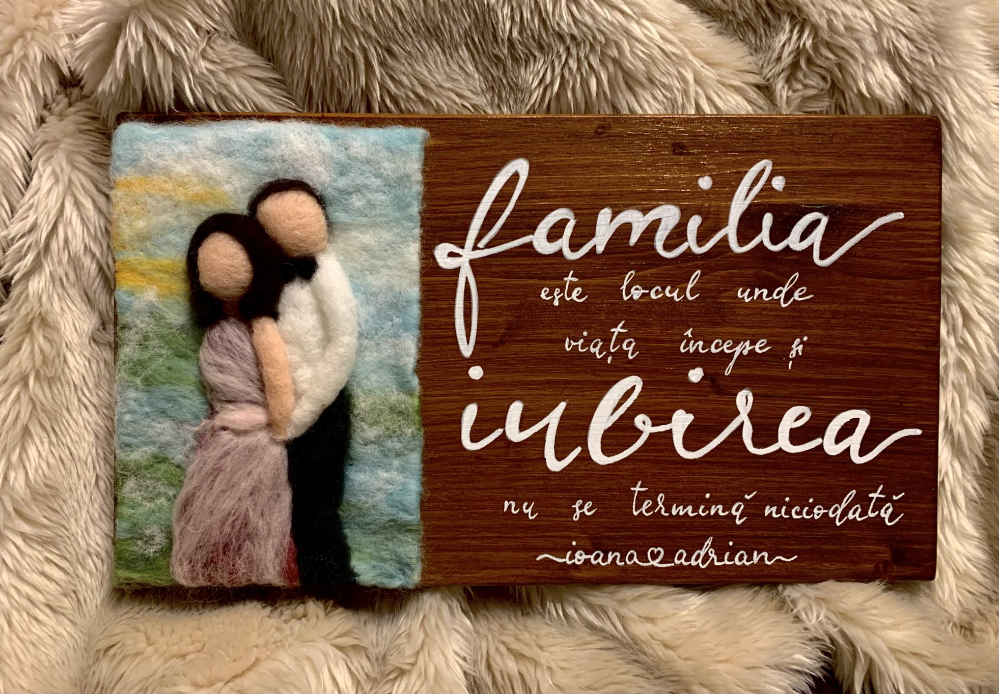 Grace's Gift Shop - Tablouri decorate cu lână împâslită - reproducere poză