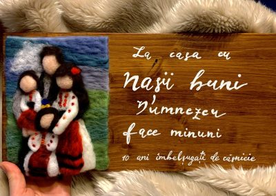 Grace's Gift Shop - Tablouri decorate cu lână împâslită - reproducere poză