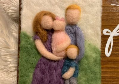 Grace's Gift Shop - Tablouri decorate cu lână împâslită - reproducere poză