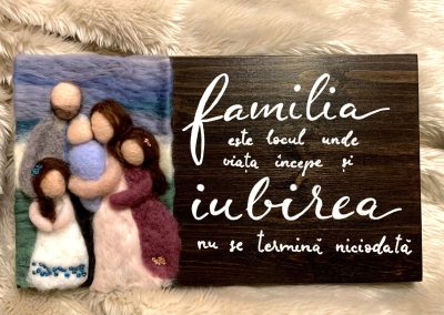 Grace's Gift Shop - Tablouri decorate cu lână împâslită - reproducere poză